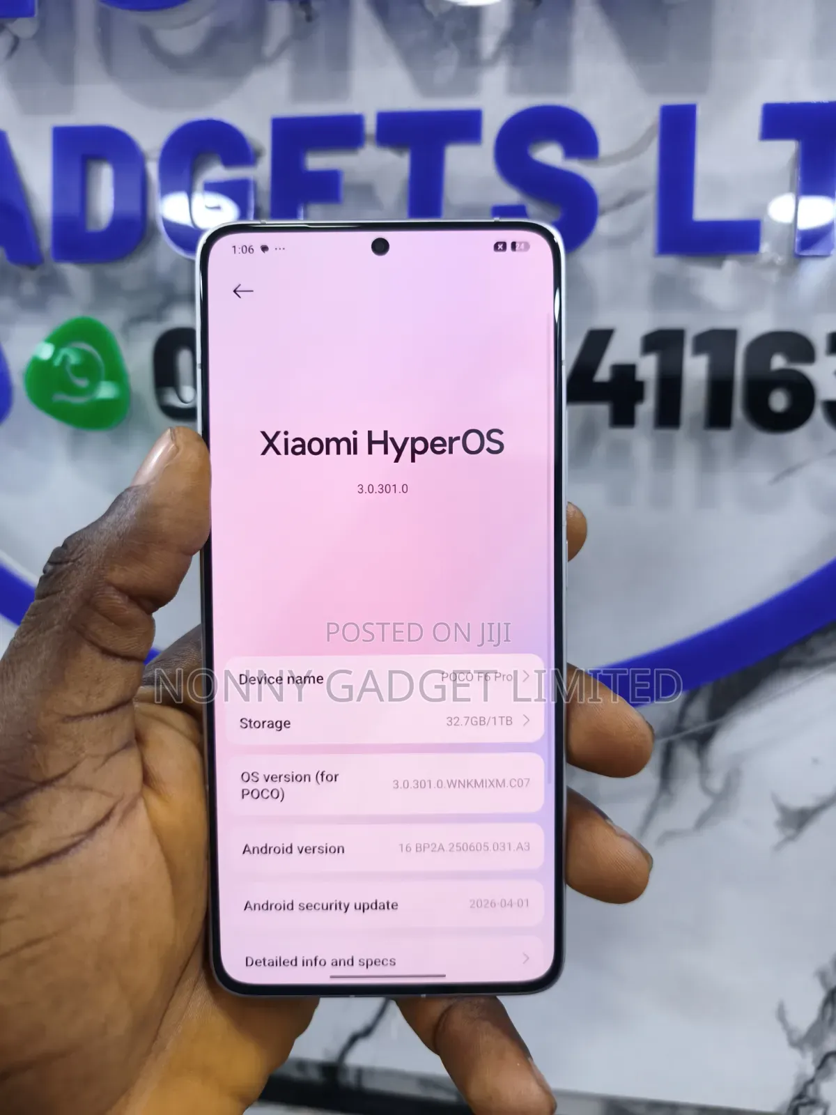 Xiaomi Poco F6 Pro 1 TB White