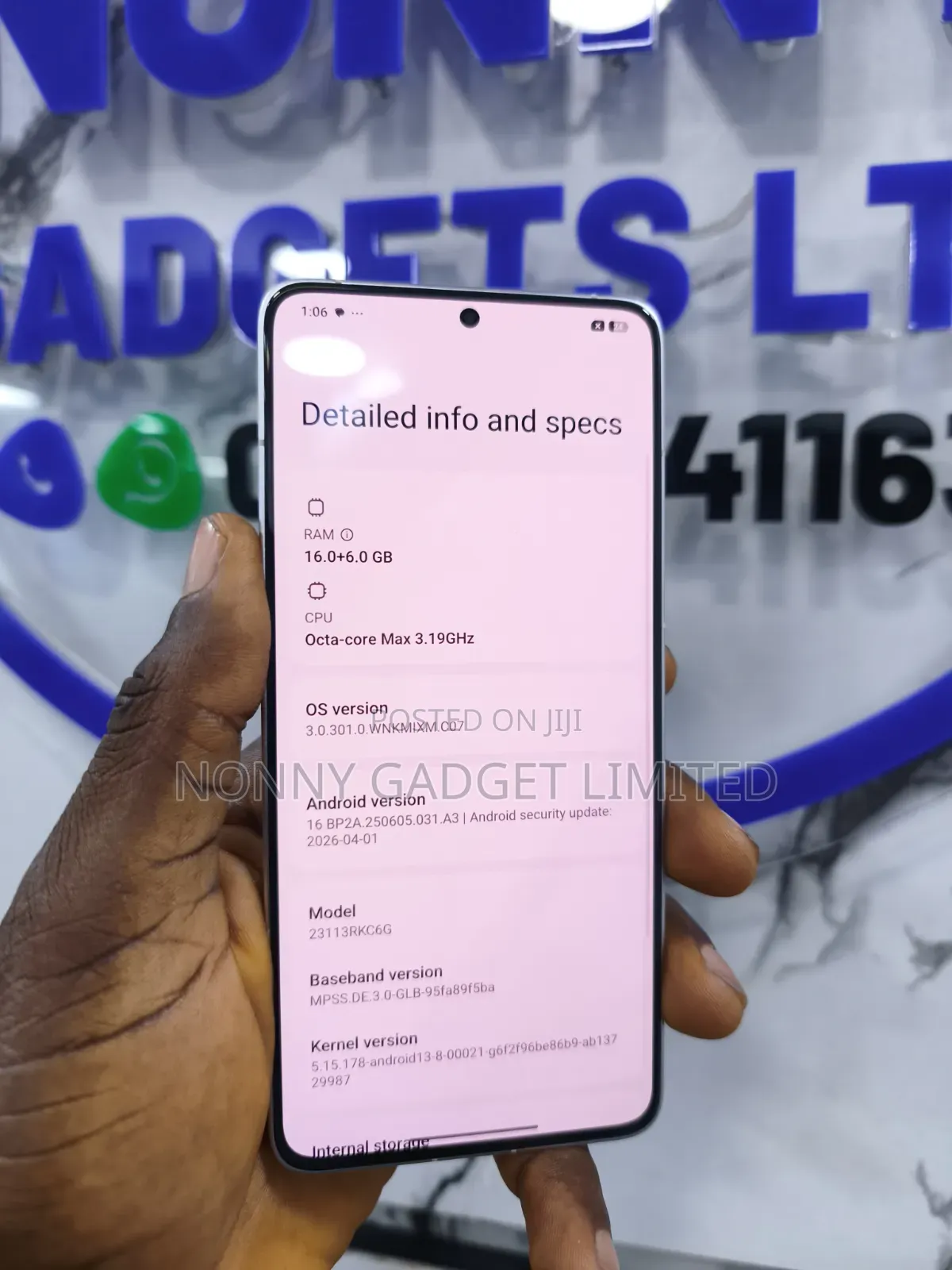 Xiaomi Poco F6 Pro 1 TB White