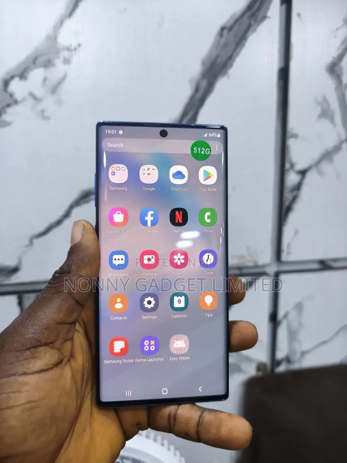 Samsung Galaxy Note 10 Plus 512 GB Blue