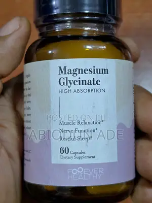 Forever Healthy Magnesium Glycinate 500mg | 60 Capsules -1 Daily | Usa