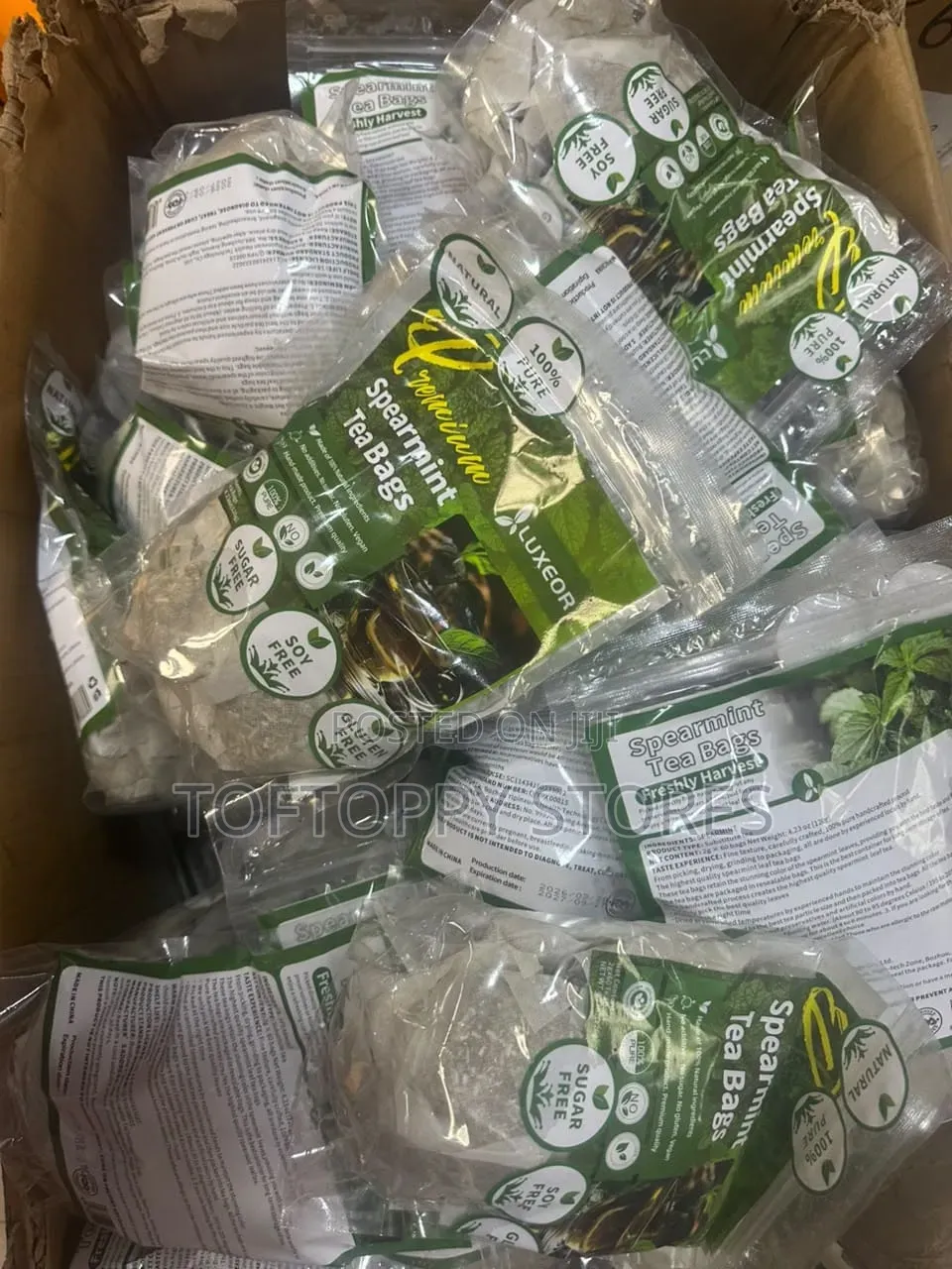 Spearmint Herbal Teabags 100% Natural Pure