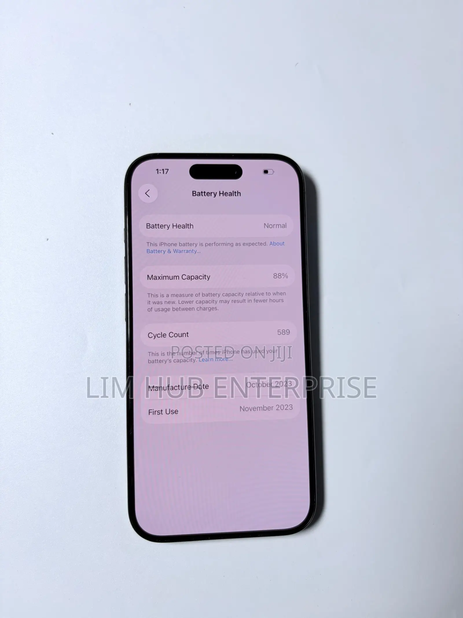 Apple iPhone 15 Pro 128 GB Black