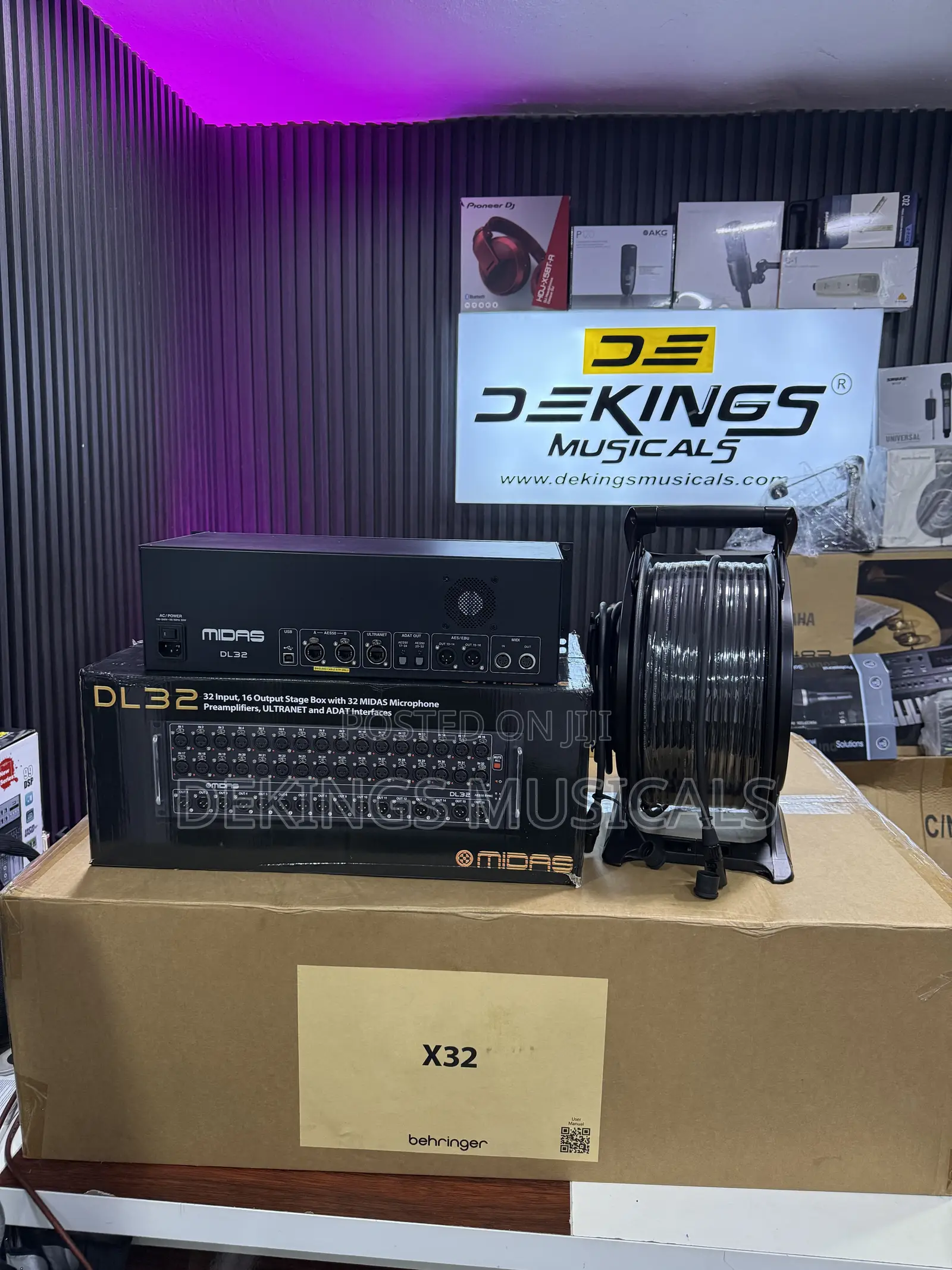 Behringer X32 Mixer and Digital Stage Box