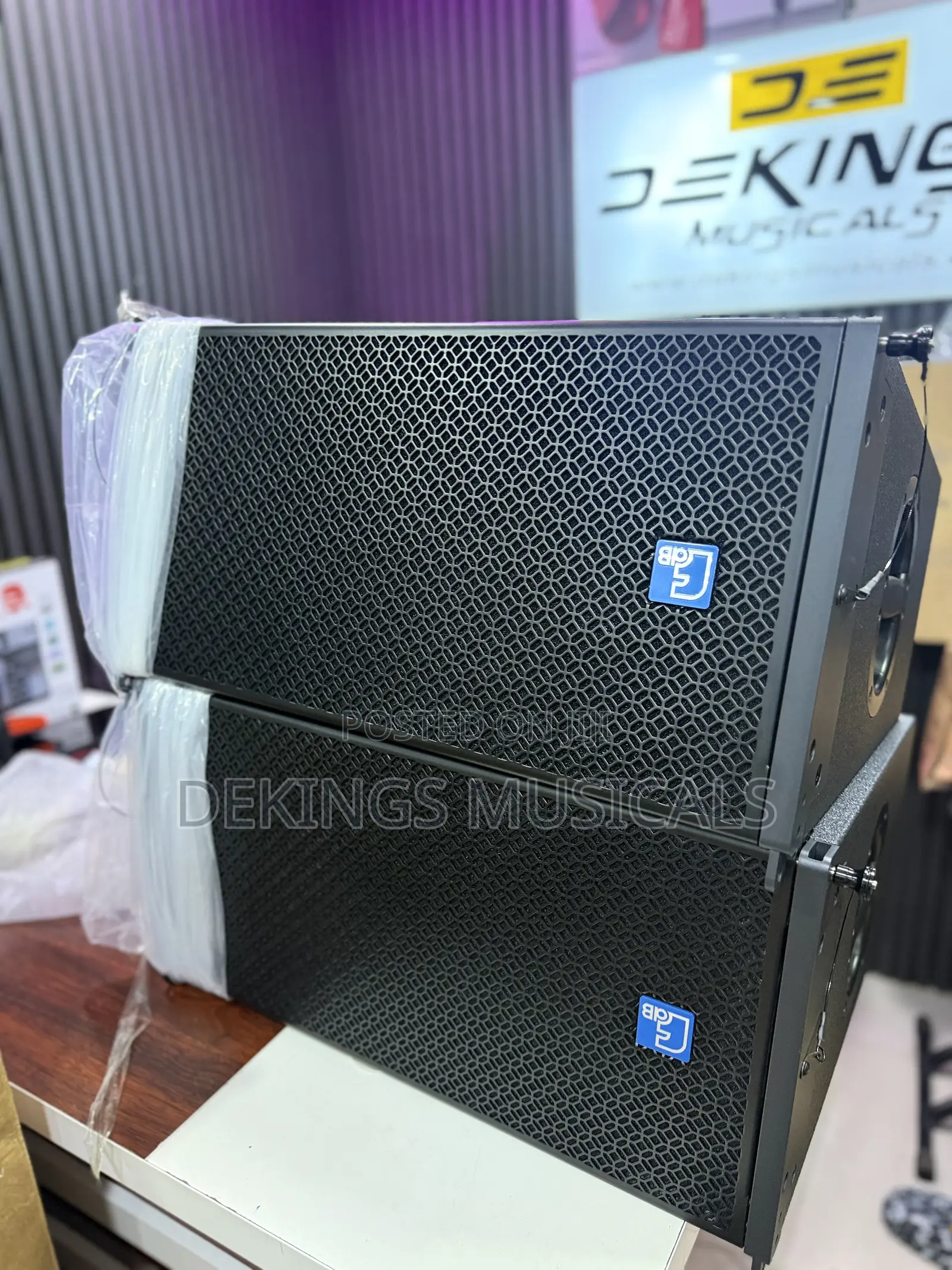 FDB Line Array Speakers 500watts - 2way