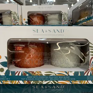 Sea Sand Jar Candles 2-Pack
