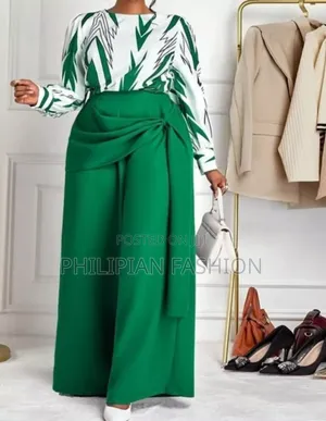 Female Corporate Vintage Top and Trouser