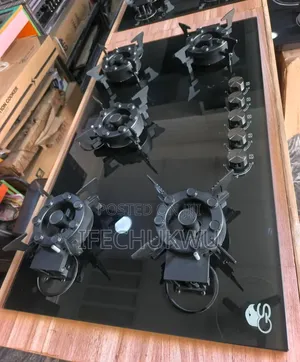 Original Gs Inbuilt Premium Luxury Flips Up 5 Burners Gas Cooker Hob
