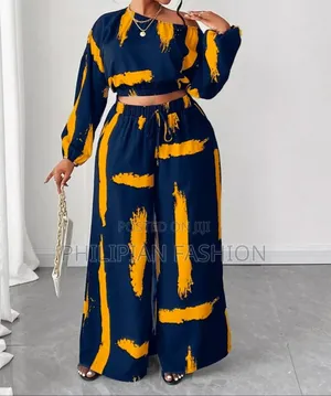 Female Crop Top and Trouser
