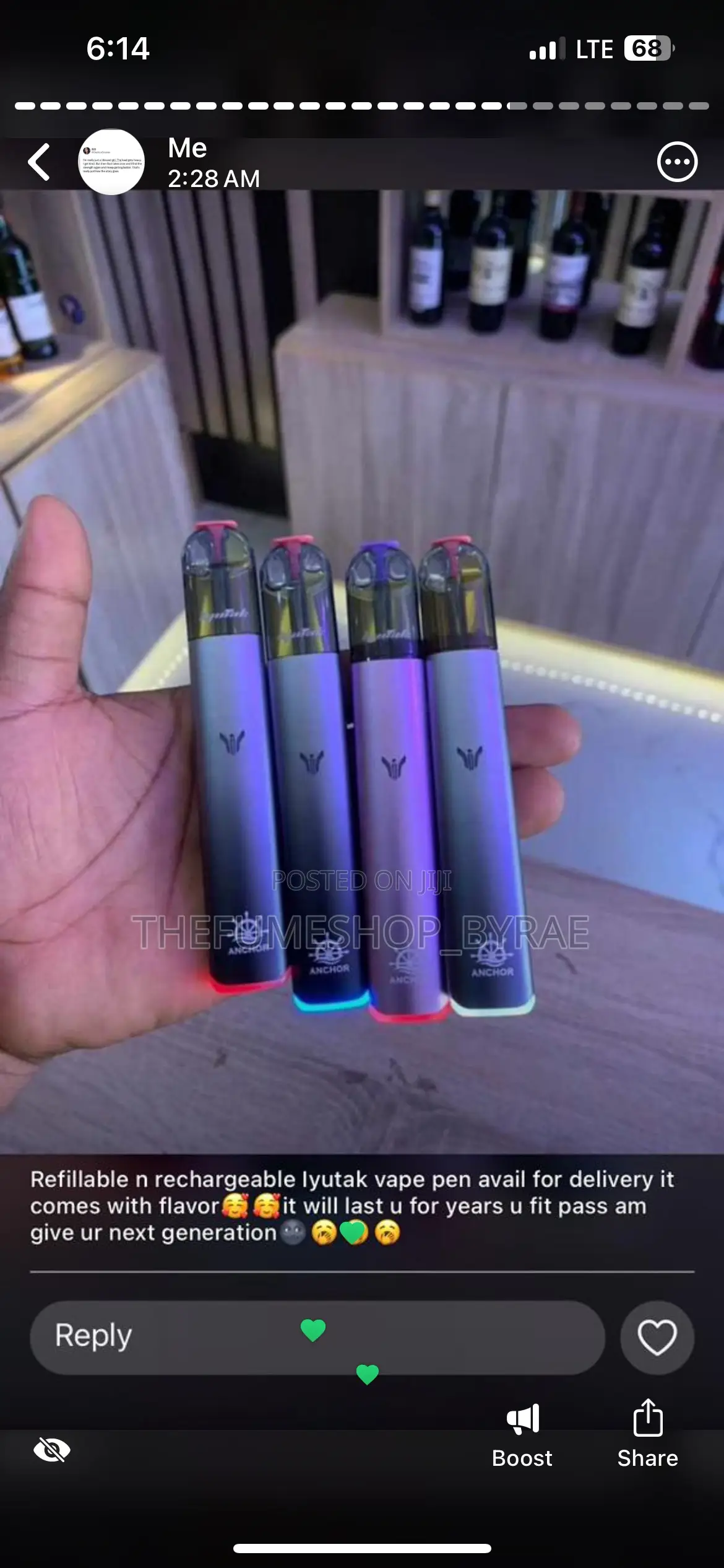 Iyutak Rechargeable Vape