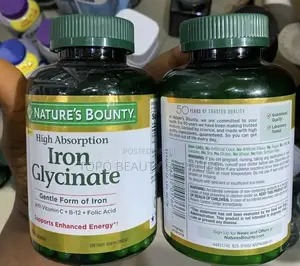 Natures Bounty Iron Glycinate