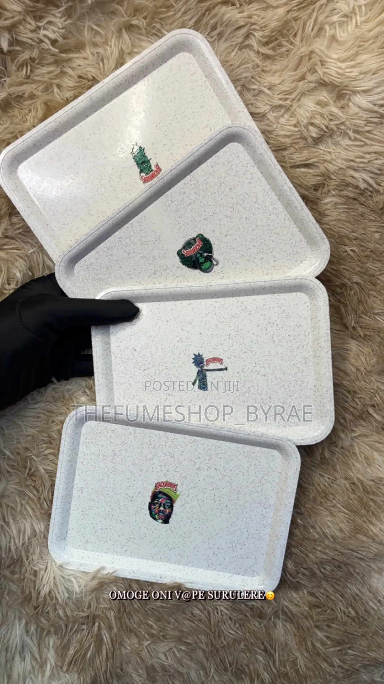 Mini Rolling Trays