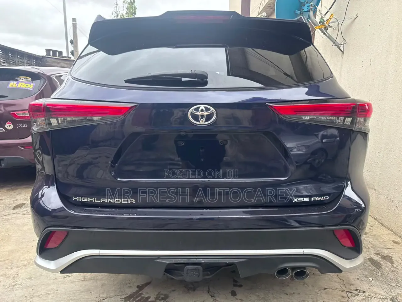 Toyota Highlander 2021 Blue