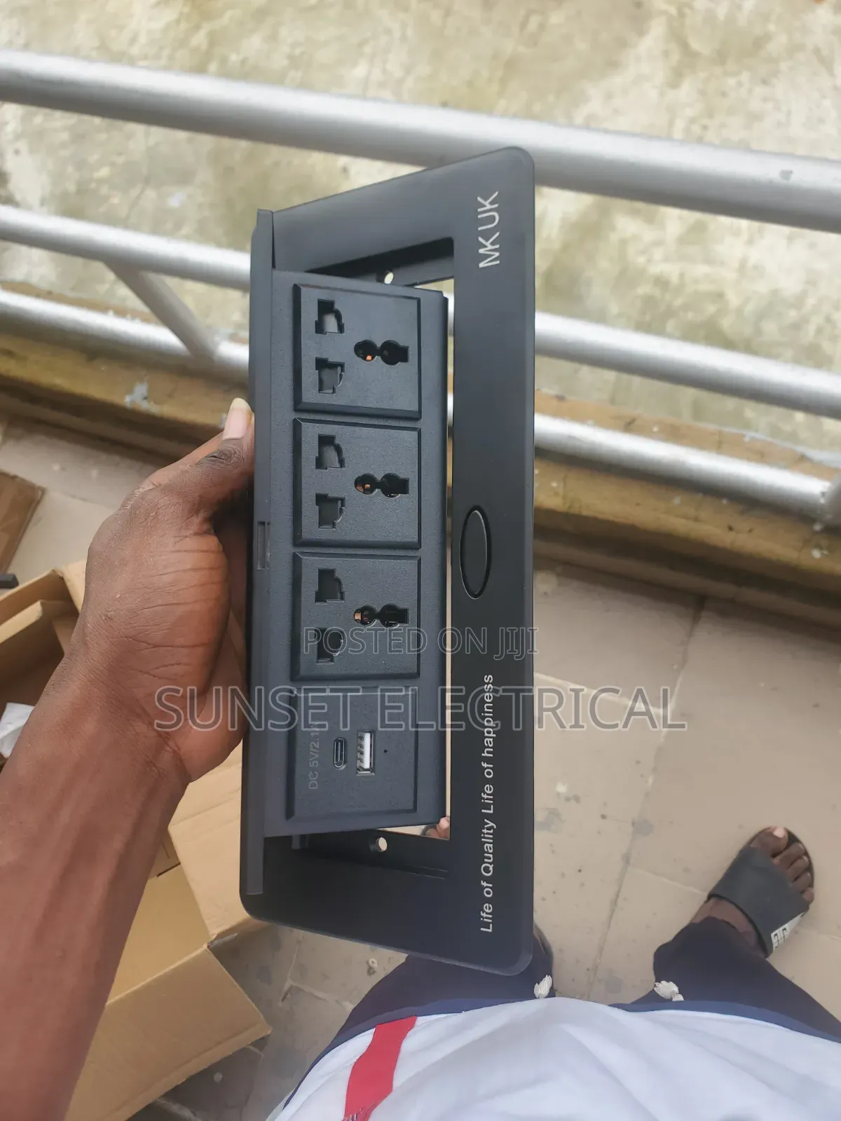 Table Socket With Usb and Type C