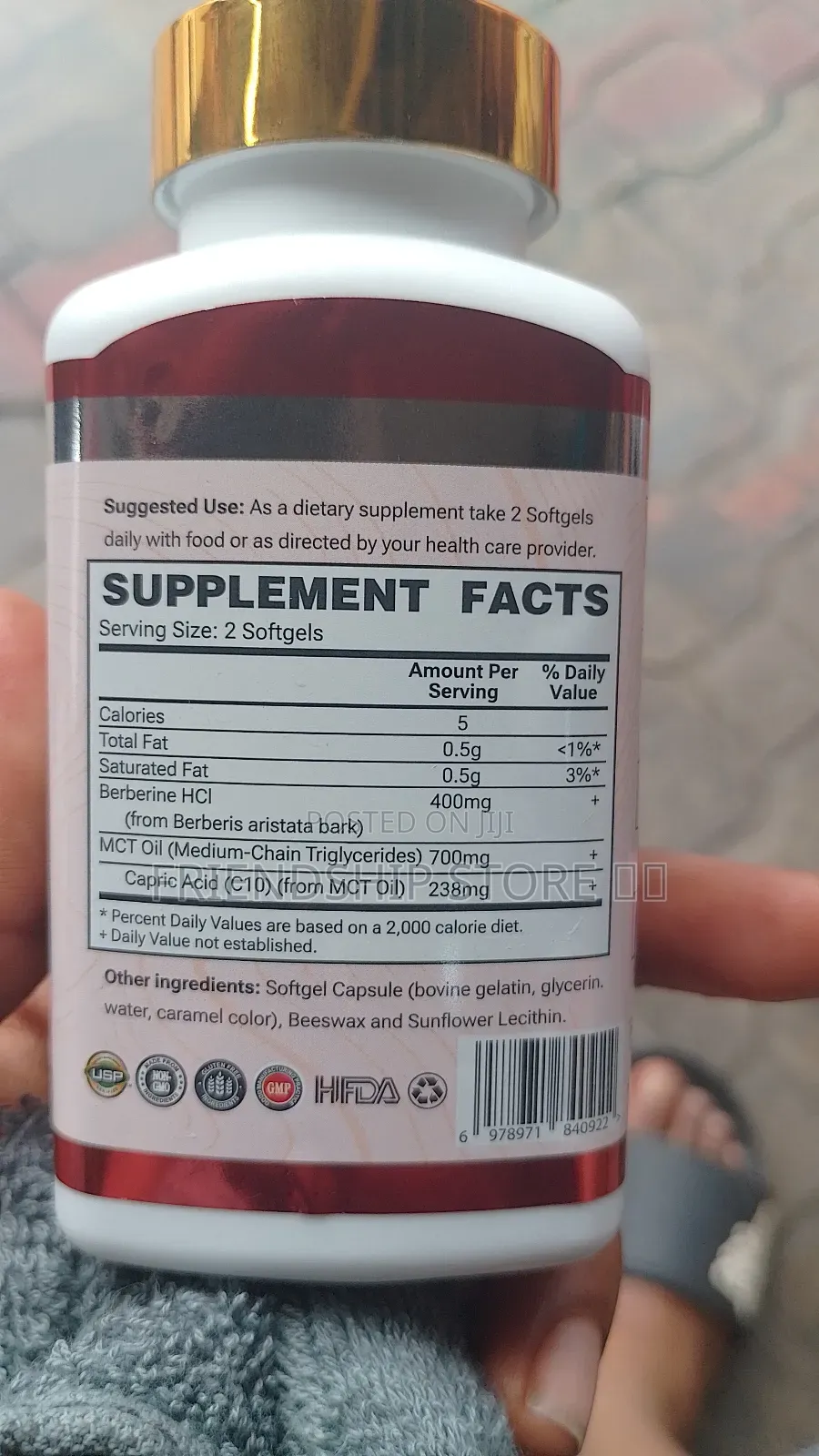 Berberine Capsules Duozi