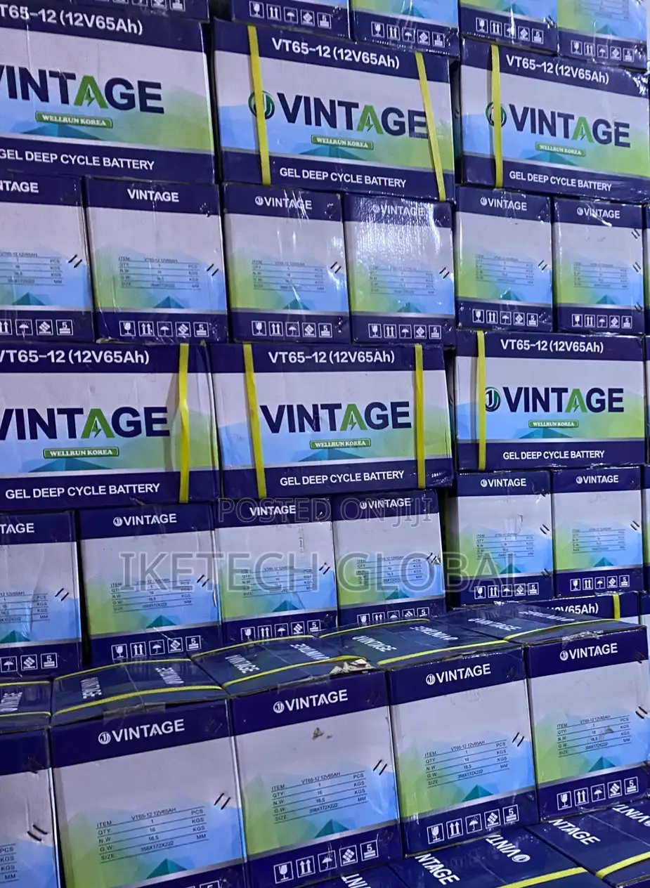 65ah/12v Vintage Gel Battery
