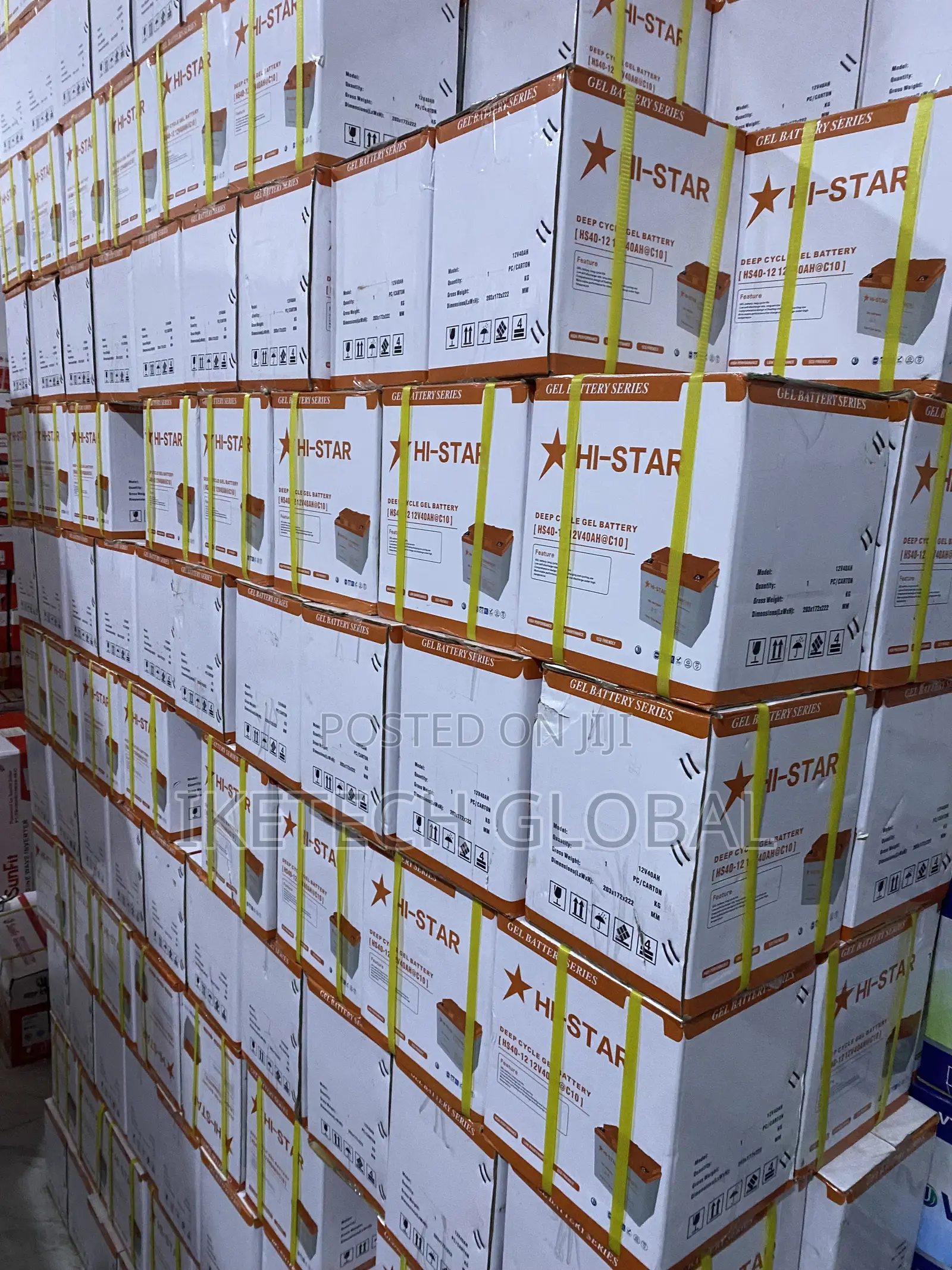 40ah/12v Histar Gel Battery