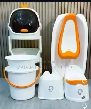 Baby Bath Set With Trolley