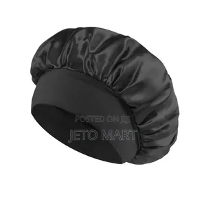 Black Hair Bonnet