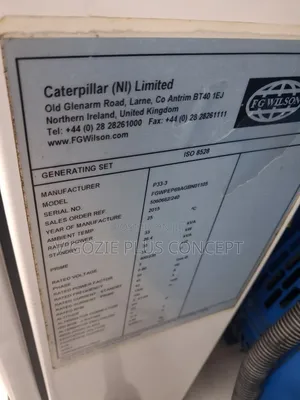 33kva Uk Fg Wilson Perkins Generator Set