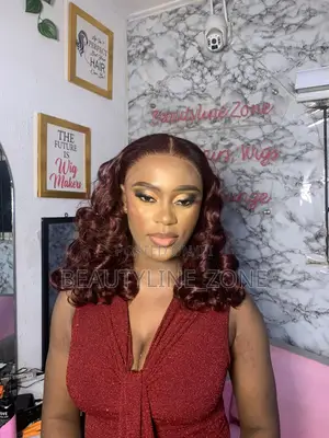 Full Frontal Bounce ( Quality Hair Blend) Wine Colour
