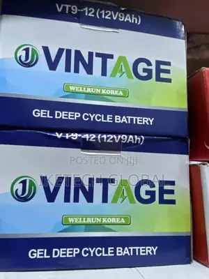 9ah/12v Vintage Gel Battery