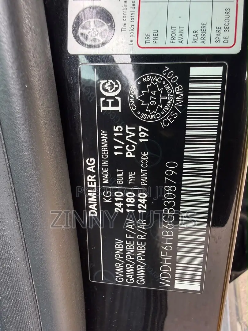 Mercedes-Benz E400 2016 Black