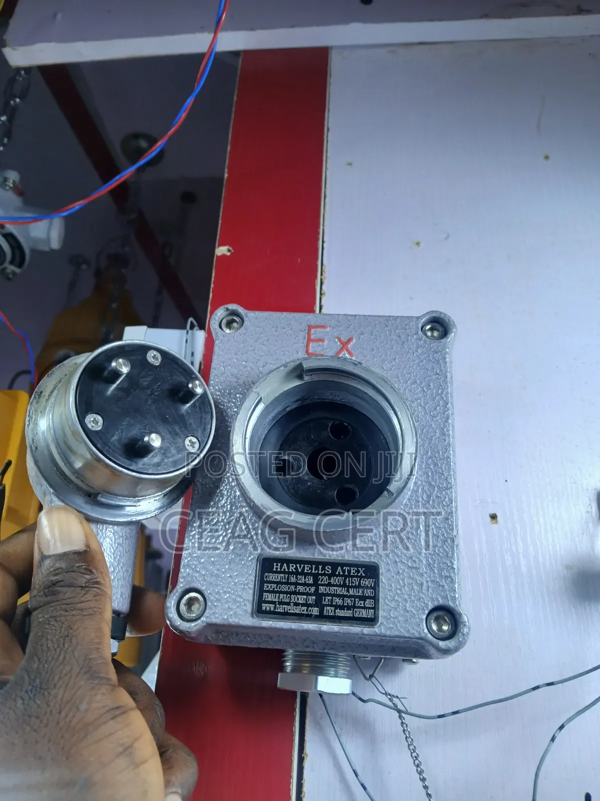 3pin Atex Explosion Proof Plug