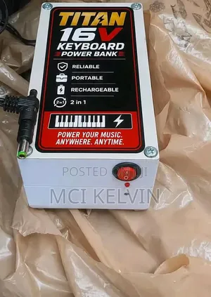 Keyboard Power Bank 16 Voltage