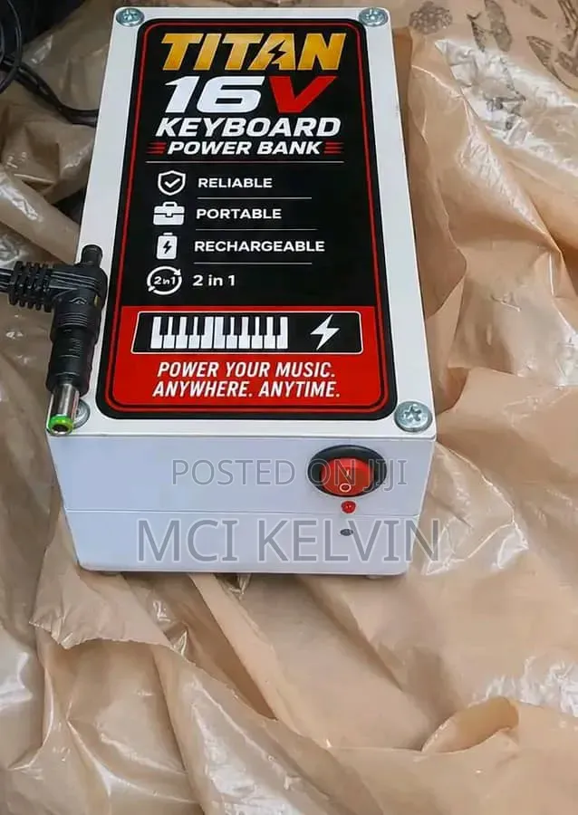 Keyboard Power Bank 16 Voltage