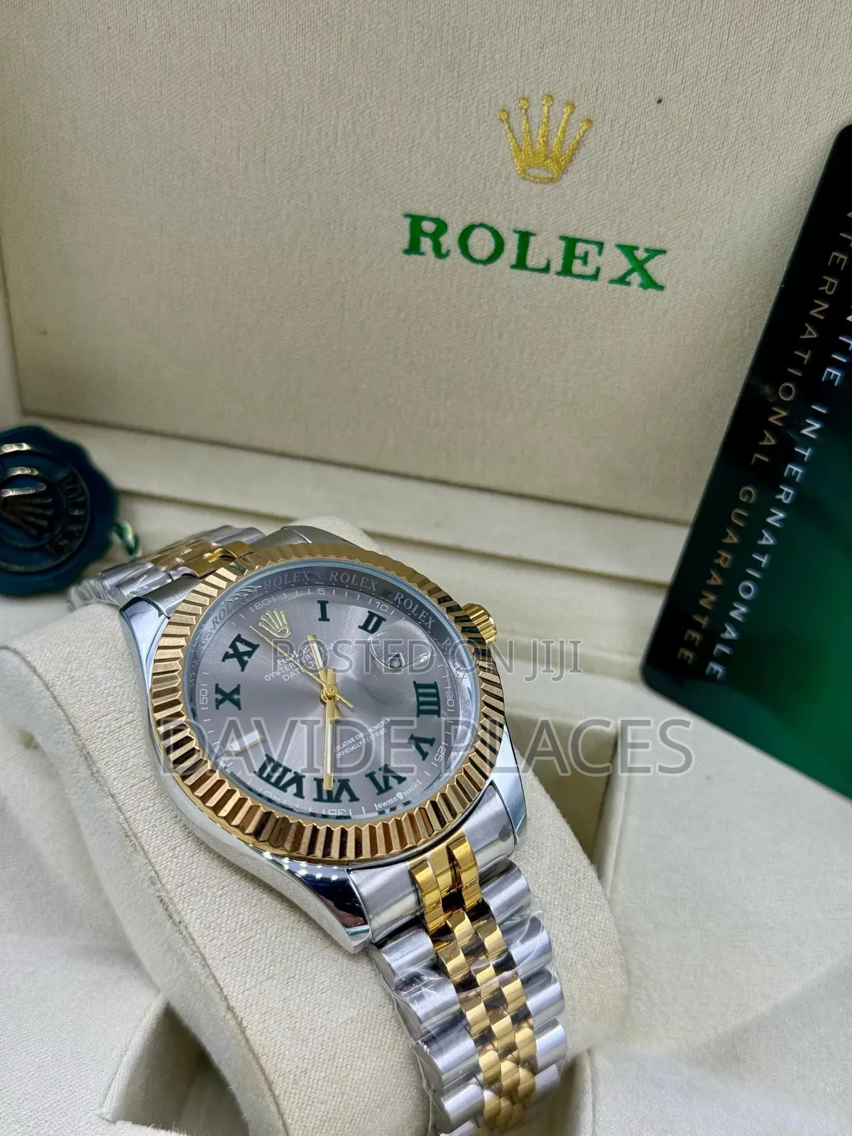 Rolex Oyester Perpetual Date, Automatic Movement,Transparent Wristwatc