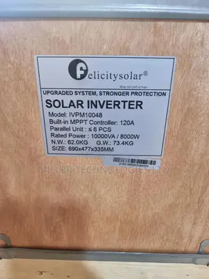 Felicity Ivpm1048 10kva Hybrid Inverter