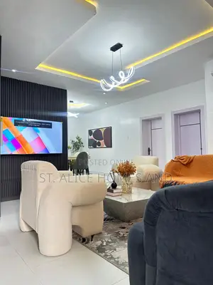 M T 2 Bedroom Black Apartment With Washing Machine In Ajah Lekki