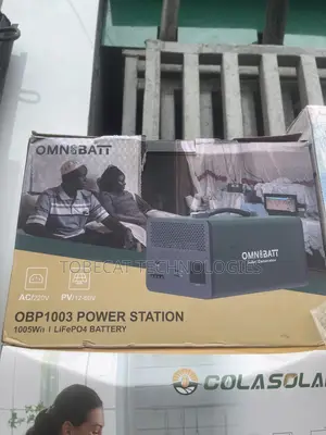 1000w Solar Generator With 300w Output (Omnibat)