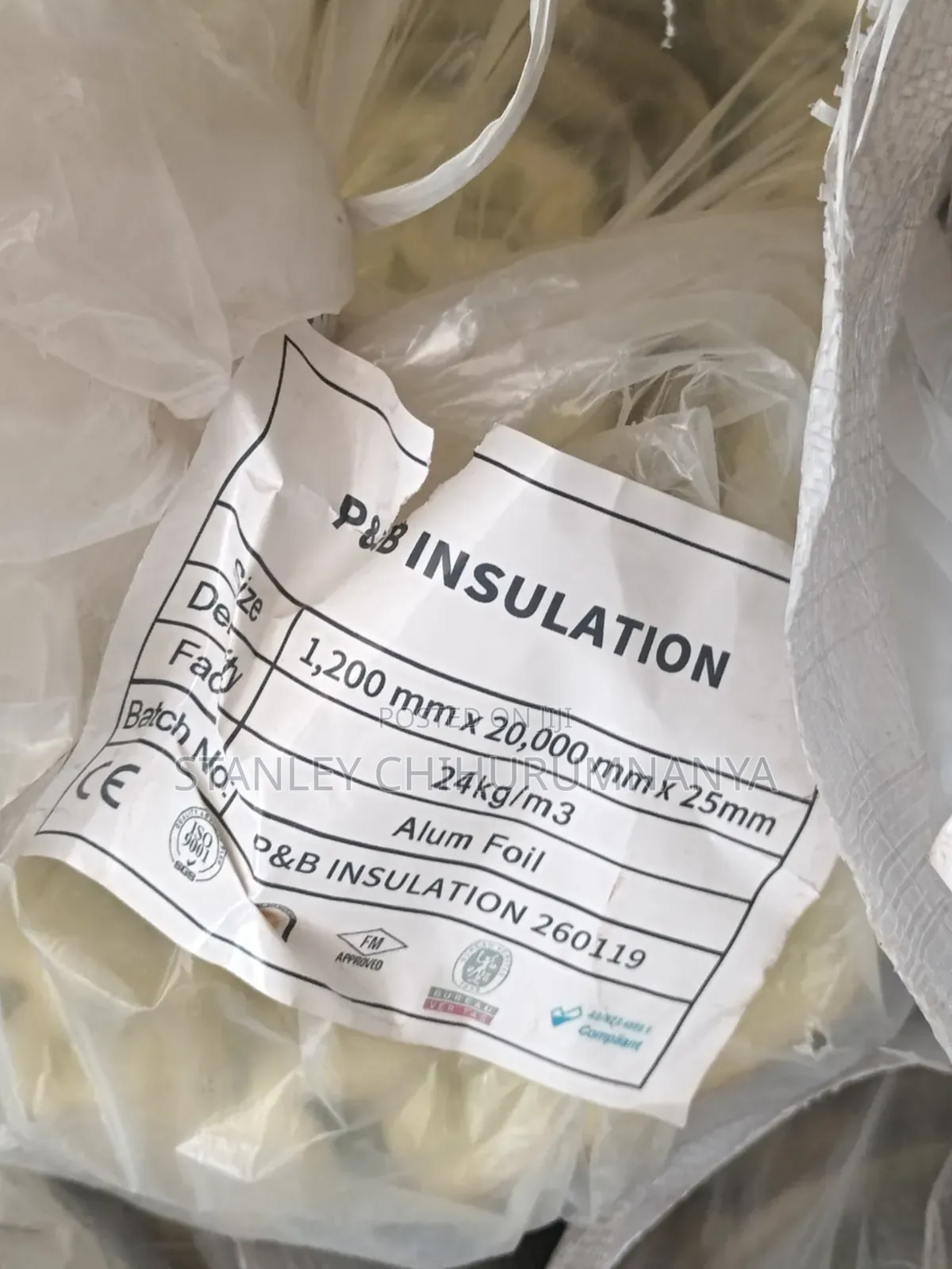P B Installation Fiberglass