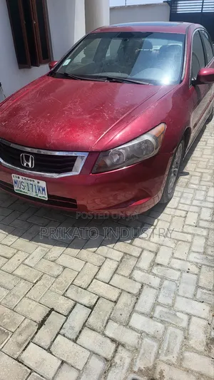 Honda Accord EX V6 Automatic 2009 Red