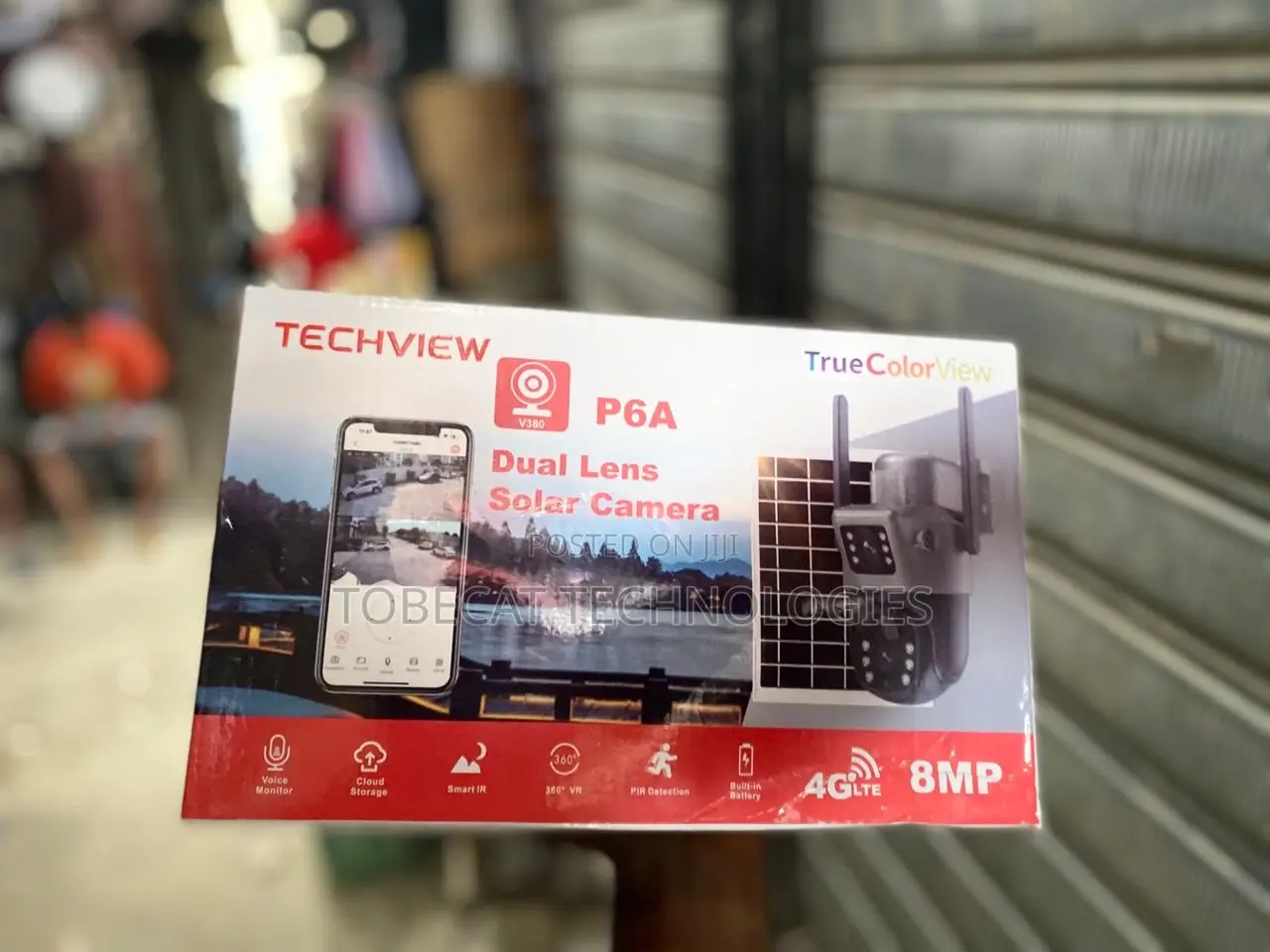 Dual Lens Quality Solar Camera