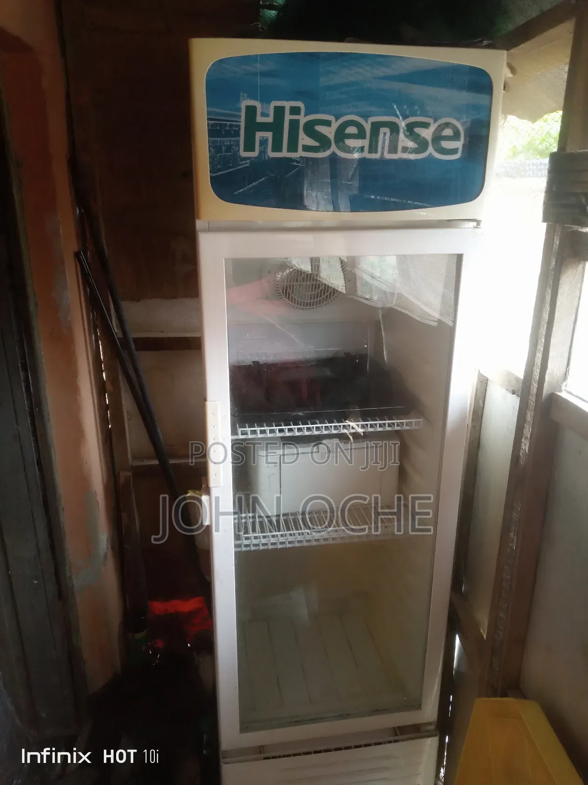 Hisense Glass Door Freezer (Chiller)