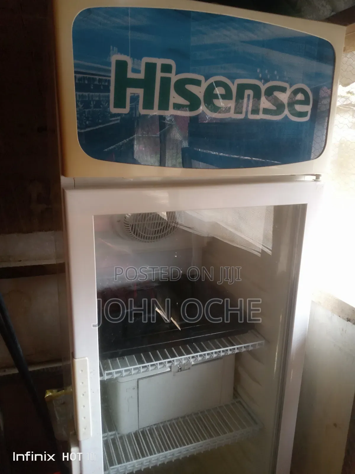 Hisense Glass Door Freezer (Chiller)