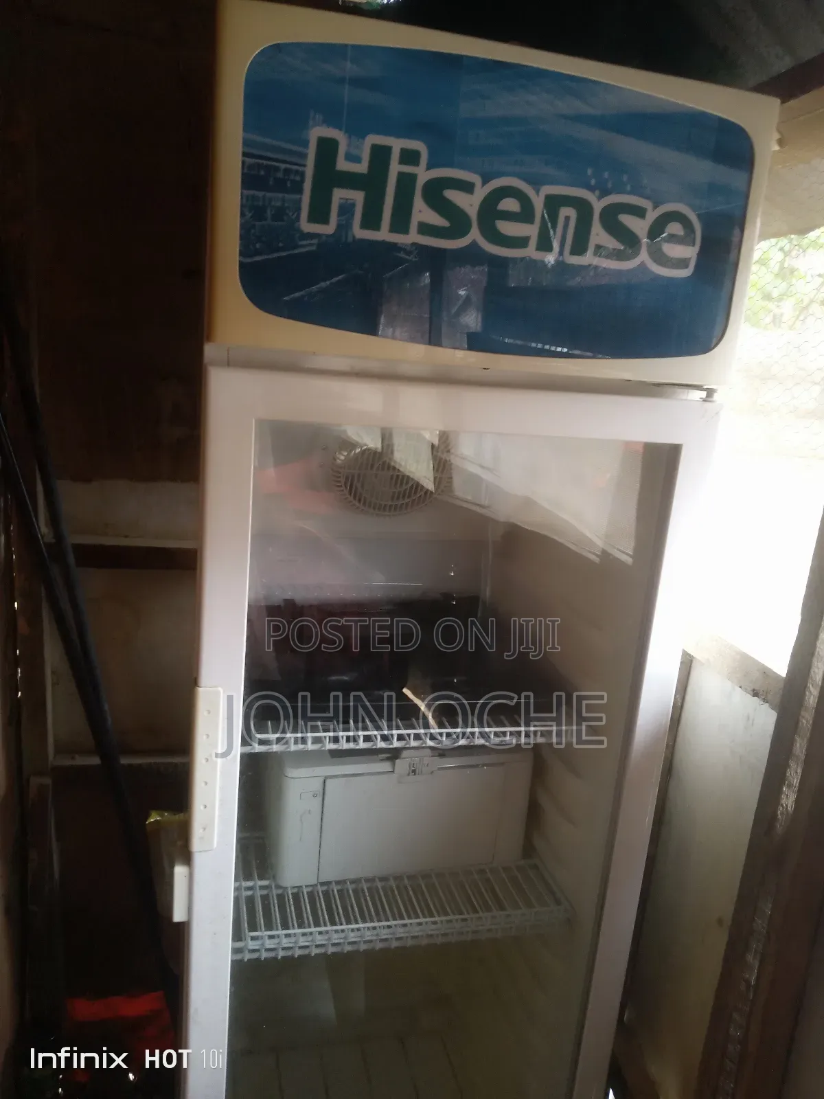 Hisense Glass Door Freezer (Chiller)