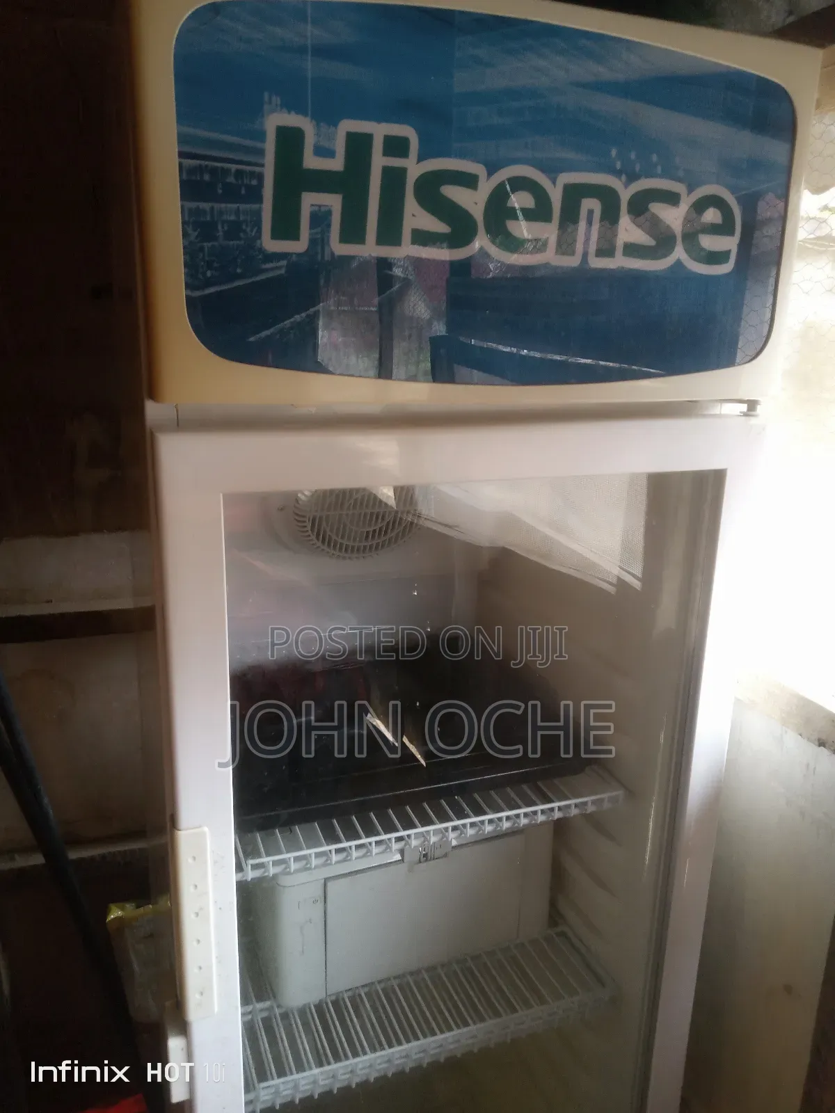 Hisense Glass Door Freezer (Chiller)