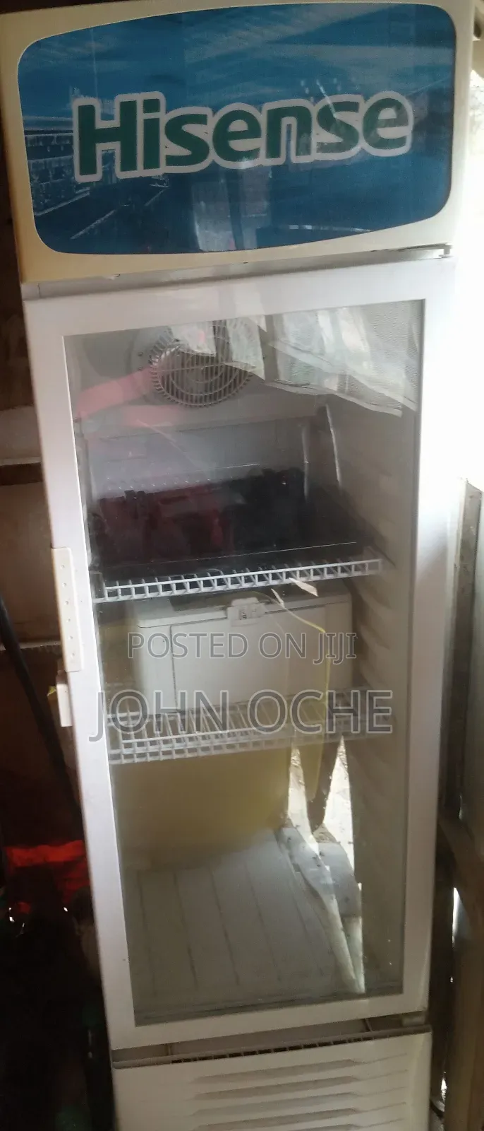Hisense Glass Door Freezer (Chiller)