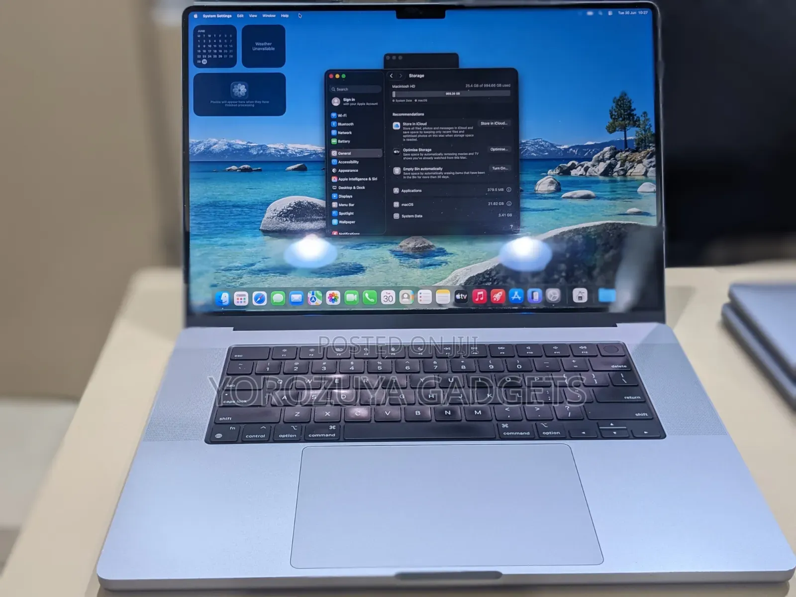 Laptop Apple 16GB Apple M1 Pro SSD 1T
