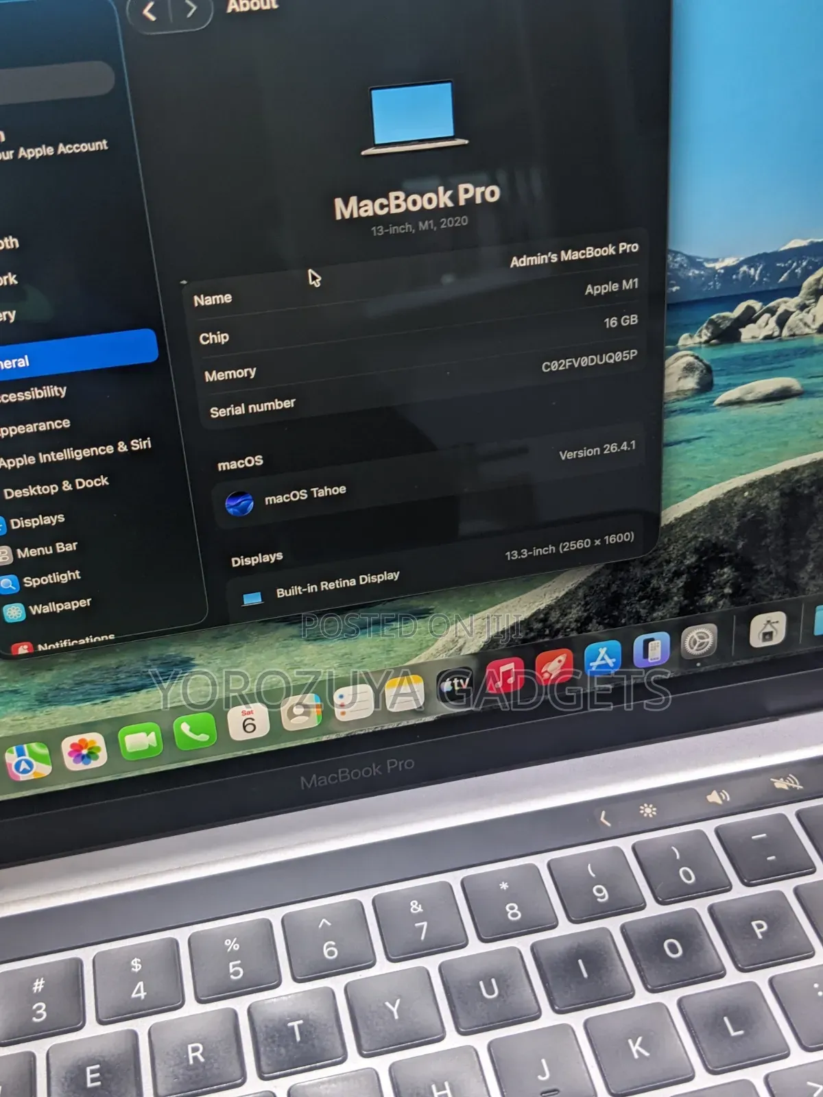 Laptop Apple 16GB Apple M1 Pro SSD 1T