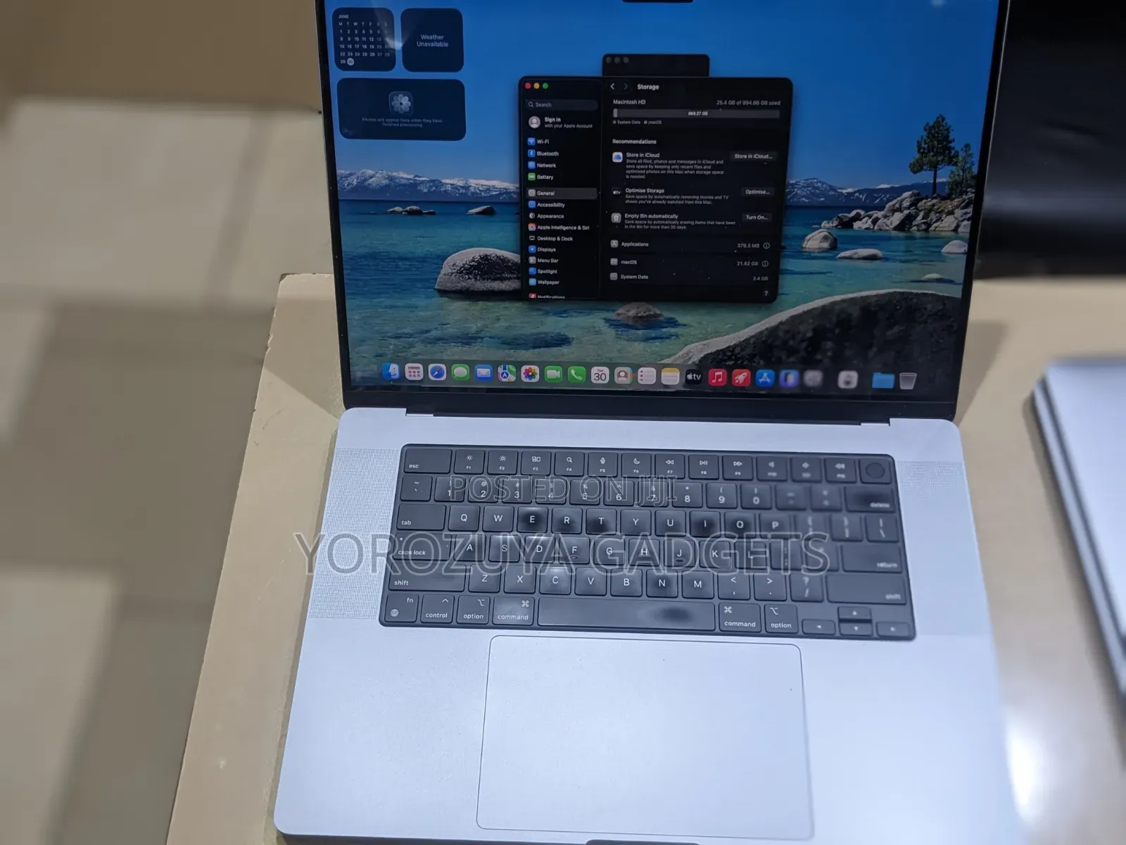 Laptop Apple 16GB Apple M1 Pro SSD 1T
