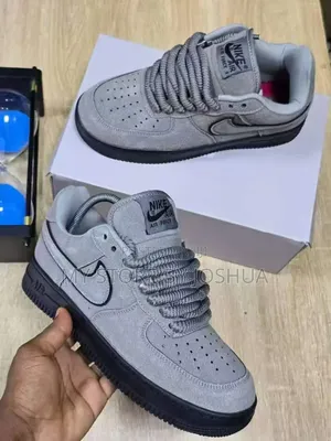 Nike Air Force 1 Low "Full Grey Suede"