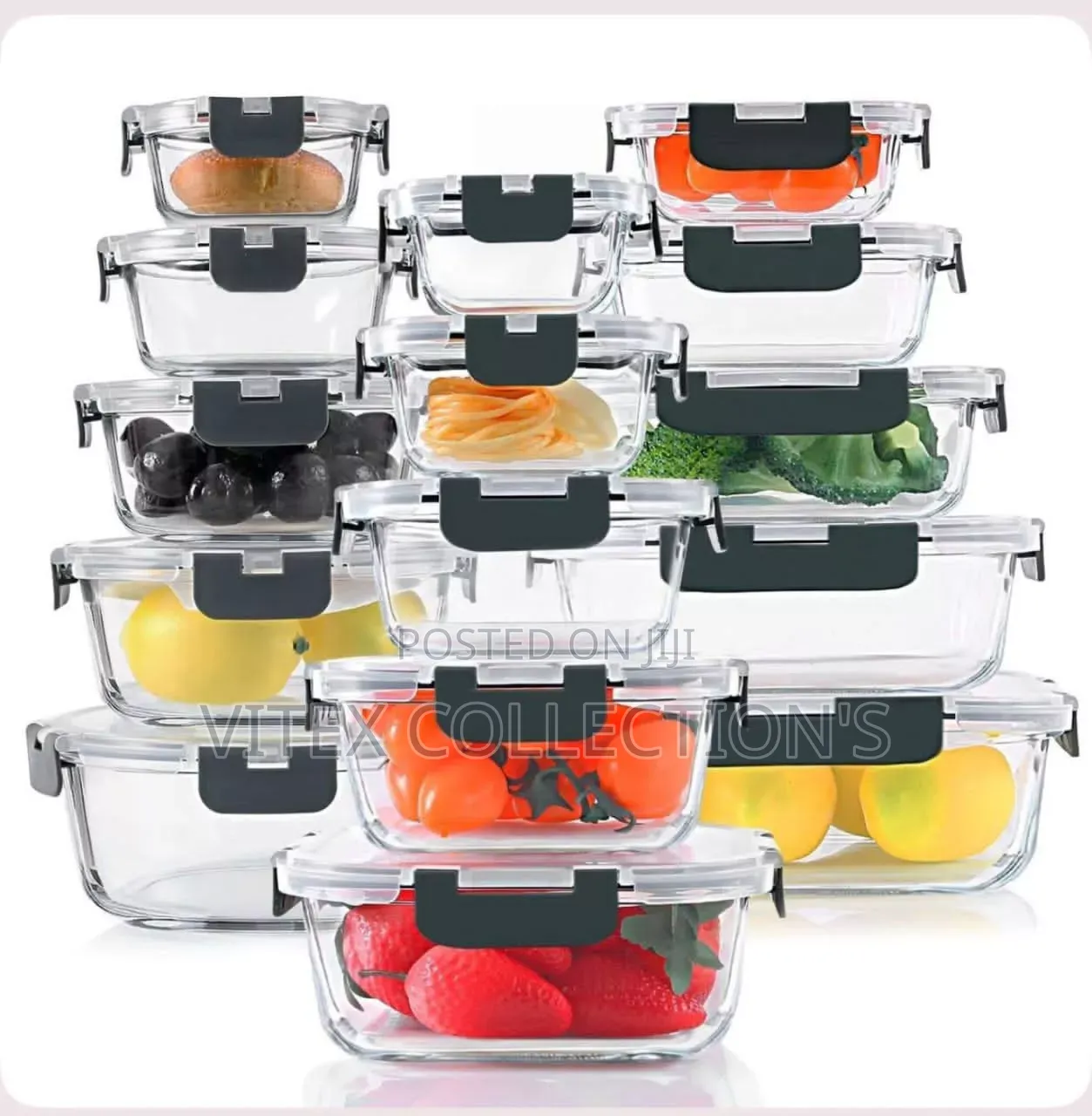 15pcs Storage Containers