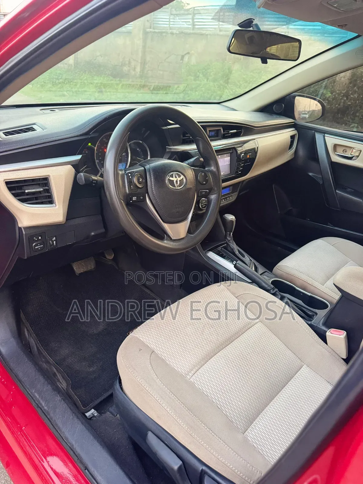 Toyota Corolla 2014 Red
