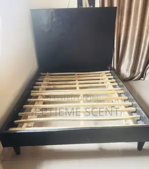 Wooden Bedframe and Shelves