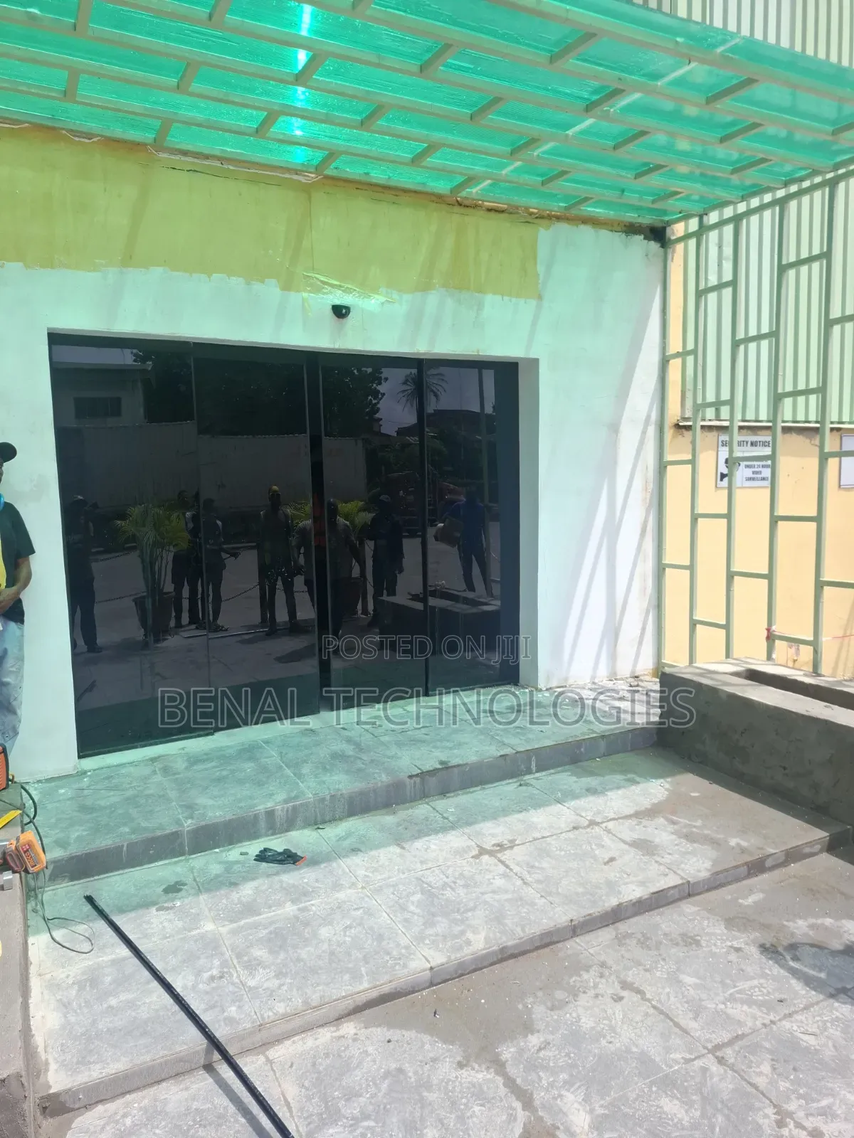 Automatic Sensor Door Installation