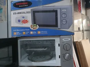 Eurosonic Microwave Oven With Grill 23ltrs